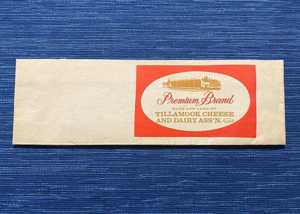Vintage Tillamook Premium Brand Cheese Paper Dairy Hat Advertising 106B